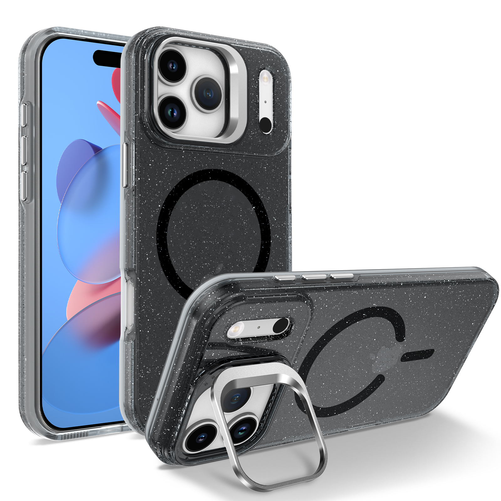 Glitter phone case with built-in kickstand.jpg