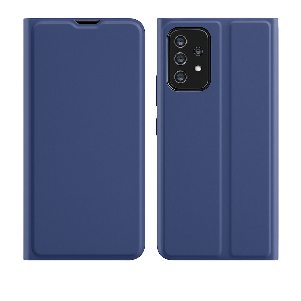 Premium for Realme C85 Flip Wallet Case Magnetic TPU Stand Back Cover Leather for Realme C85 slim case blue